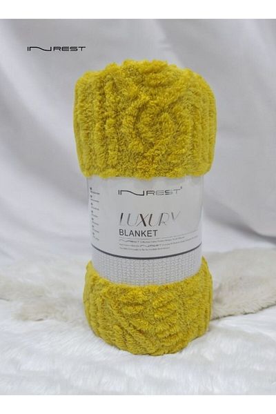 INREST Soft Blanket Luxurious Fur King Size 200x220 cm - Multi Color