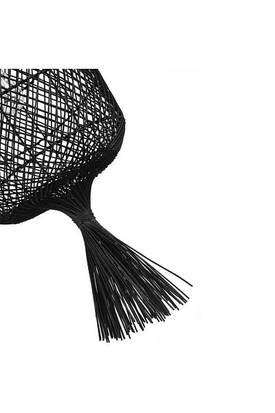 Ucandle Single pendant light with mesh, available in several colors - black