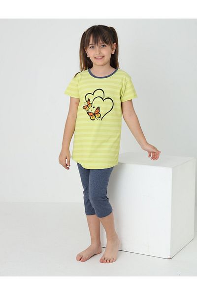 ERTA GOLD Girl's Summer Capri Suit