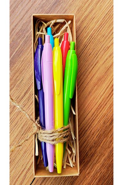 Baypen Set of 6 Ballpoint Pens - Bydklm