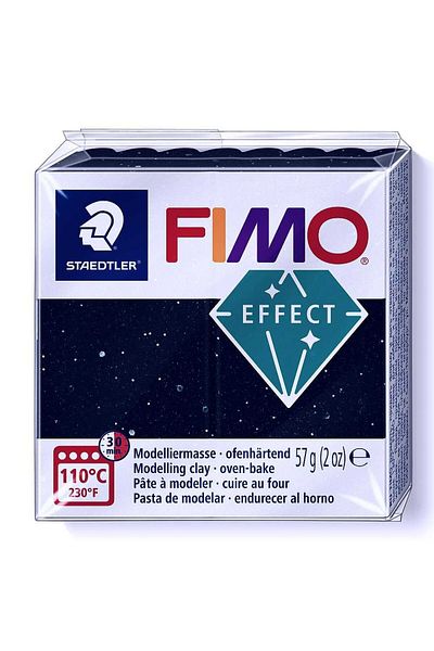 Bafimo FIMO Effect Modeling Clay 57g Black Stone