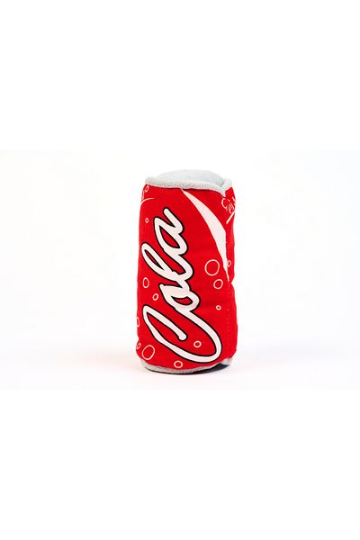Famous Frenchie Pup-a-Cola dog toy, juice can, 15 cm