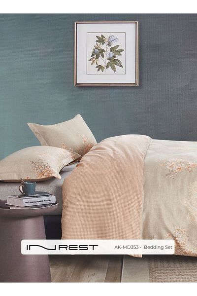 INREST Juliana Duvet Cover Set (Without Filling) Microfibre 100% King Size 230x250 cm - 3 Pieces