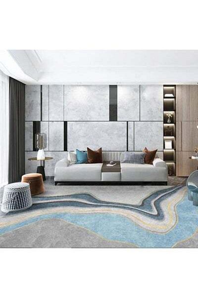 HALAMODO Rectangular Soft Touch Carpet Multicolour 160x230cm