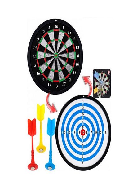 rexa Magnetic Dart Board Set – Safe Indoor Dart Game for Kids & Adults with Magnetic Darts
