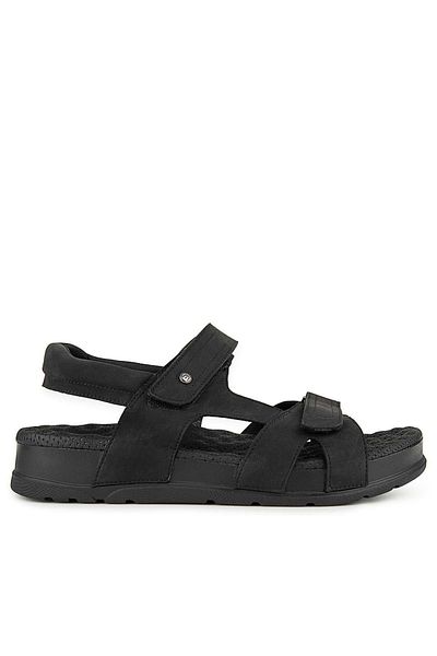 Muya Sagrado Anatomical Sole Heel Spur Men's Sandals Black