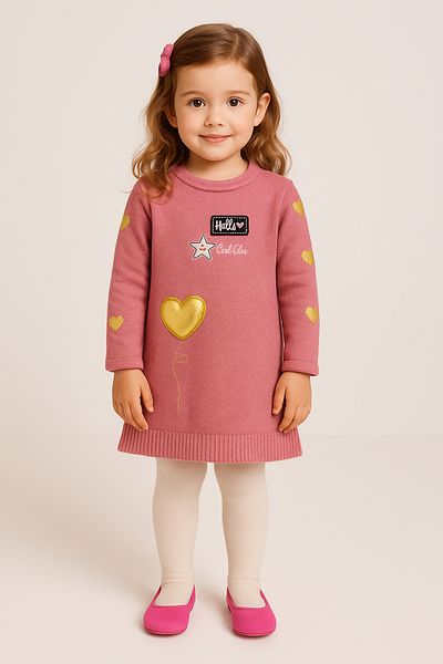 Pampino Girl's Knitwear Dress