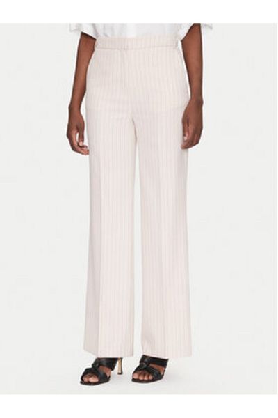 Morgan Pantaloni din material textil pentru femei 251-PVIVI.F Ecru