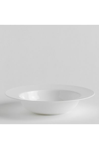 HomeVibes Deep Plate BIANCO2 D23 cm