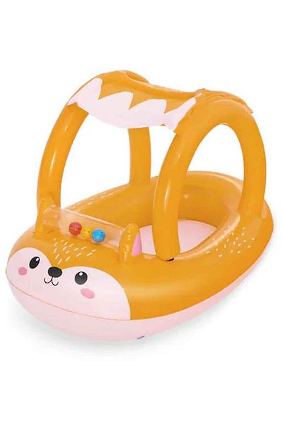 PopŞeker Shade Inflatable Boat Cute Fox Themed: the New Favorite of the Little Ones with a Size of 94X66 Cm!