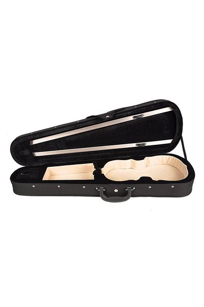 LEONARDO VC1334BK 3/4 size violin case black