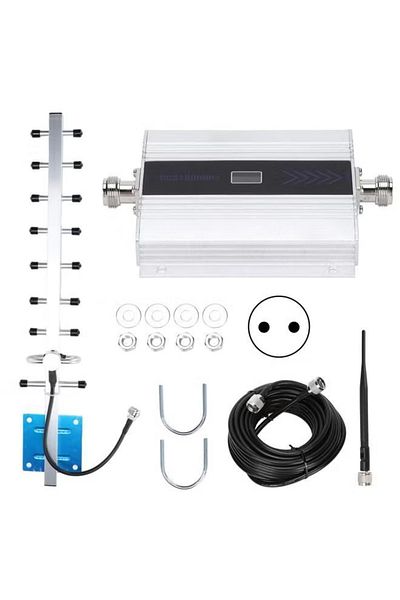 fulina Dual Band Mobile Phone Amplifier,with outdoor Antenna,Up to 200 Feet,for Voice and Data Improvement