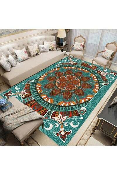 HALAMODO Large Area Carpet Polypropylene Multicolour 140 x 200cm