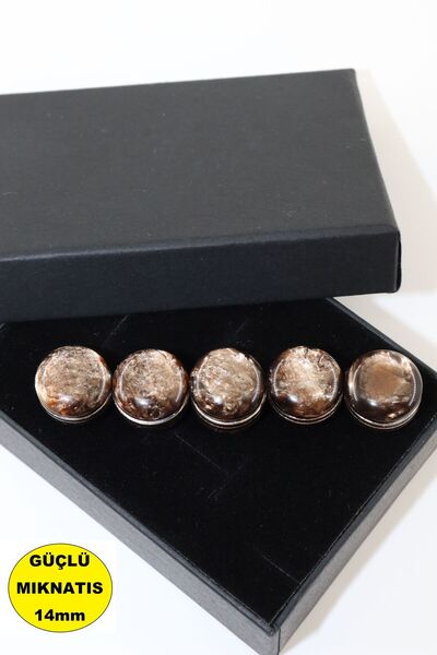 NUMETAL 5’li Eşarp mıknatısı. Şal mıknatısı. Eşarp ve şal mıknatısı. Türban m...