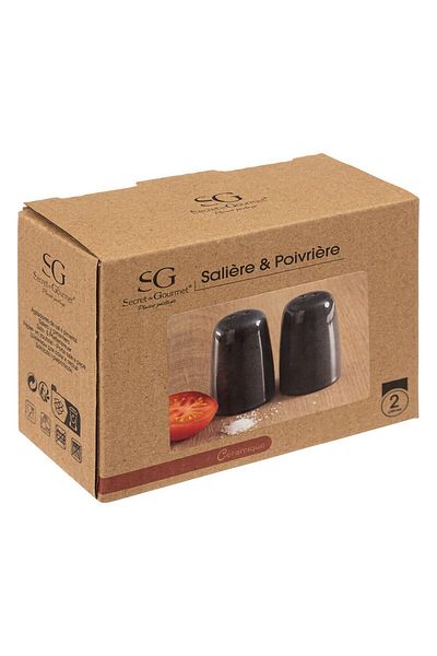 Secret de Gourmet Set solnit Calie Blue, ceramică, 4 x A 4 x Î 8,2 cm