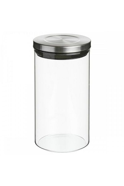 5FIVE Hermet storage container, glass, 1 liter, 10x18 cm