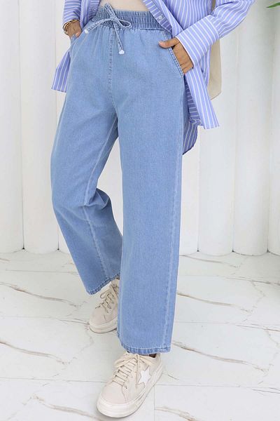 benguen Blugi cu talie elastică Ice Blue 4083
