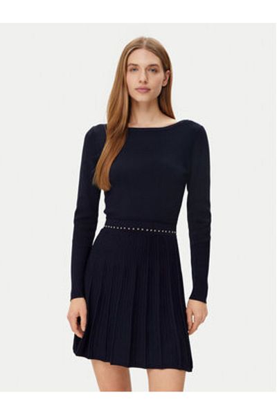 Morgan Rochie tricotată pentru femei 251-RMCLO bleumarin