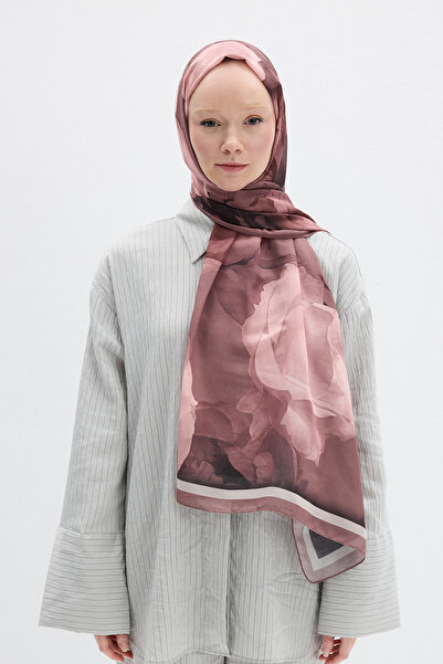 cs camellia scarf Lotus Soft Collection - Pudra