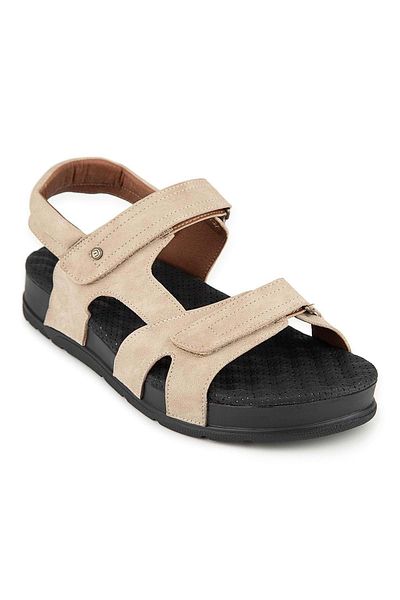 Muya Sagrado Anatomical Sole Heel Spur Men's Sandals Cream