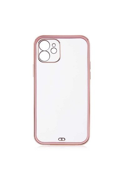 System Com iPhone 12 Compatible Sys Clear Case-Pink