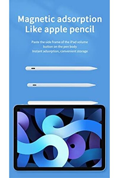 Glassology قلم شاشة عالمي (أبيض)، متوافق مع شاشات اللمس لنظامي التشغيل Ios/android، مثالي للرسم والكتابة.