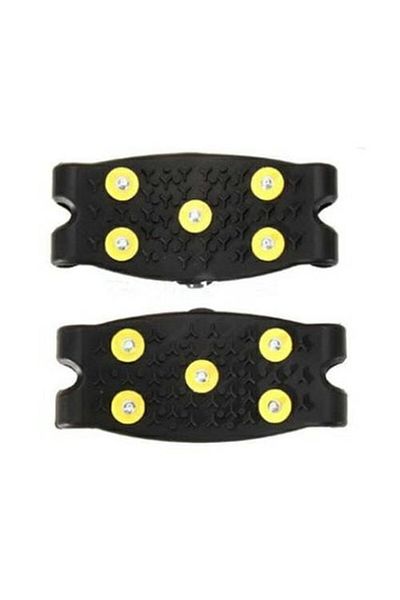 OEM Set 2 crampoane antiderapante, ideal pentru marimile 36-41, negru si galben