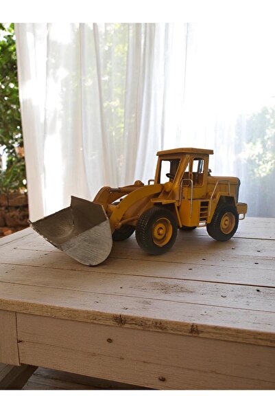 Land of Souvenir Retro Nostalji Şeklinde Metal Büyük Kepçe Dekoratif Obje Biblo