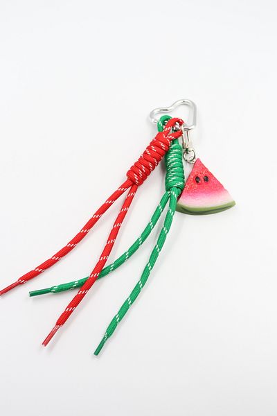 BY CANSU ACCESSORİES Solmira Watermelon Keychain Bag Charm