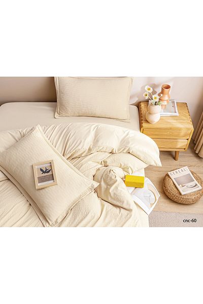Casa New Concept Summer Bed Linen, 4 Pieces, Fitted Sheet, Microfiber Material