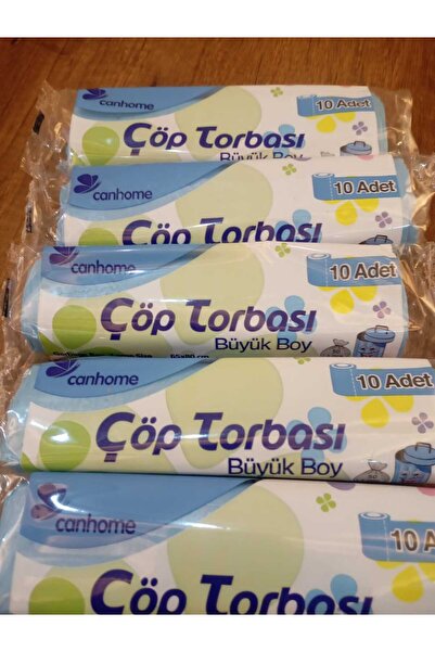 Ecoflex Çöp Torbası Büyük Boy 65x80 cm 5'li