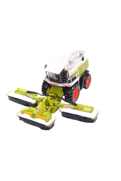 ideal STORE IdealStore MC Recolt Farm Triple Harvesting Combine, 44 cm, White and Green