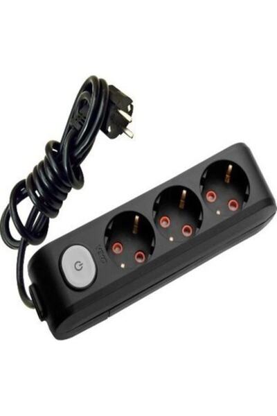 VİKO Ml-90133305 Multi-let 3lü Priz Çocuk Korumalı Topraklı Klemensli 5 Metre...