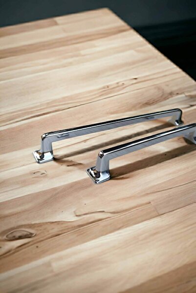 Dizaynhouse 160 mm Canik Series Chrome Cabinet and Drawer Handle, Metal Cabinet and Drawer Handles
