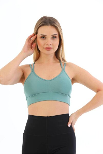 Star Form Angel Women's Crop Bustier with Straps and Pads