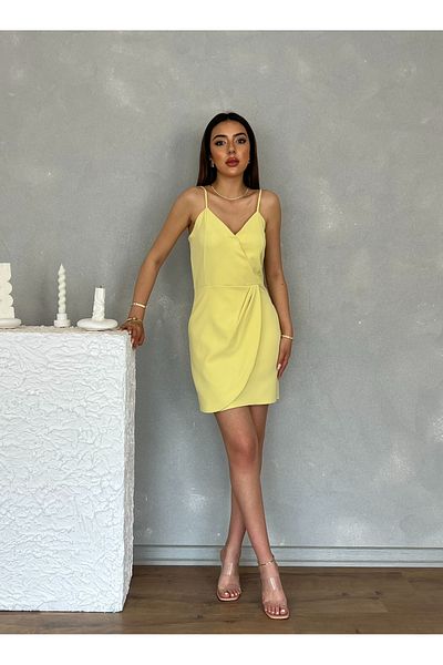 Nesil Mini Women's Dress with Strap Snap Closure