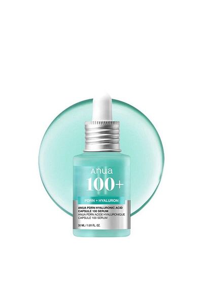 ANUA PDRN Hyaluronic Acid Capsule Serum, Hydration, Moisture Plumping, Fragrance-Free, 30ml
