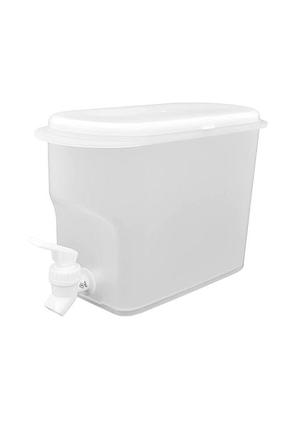 zola Recipient pentru limonadă, Zola®, capacitate 3,5 l, cu robinet, transparent, plastic, 26x18x11 cm
