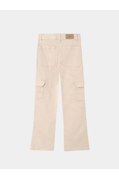 MAYORAL mayoral Girl's Cloth Trousers 6507 Beige