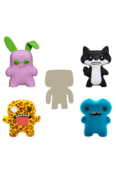 NECO TOYS Fuggler Collection 5-Piece Figure Model 1