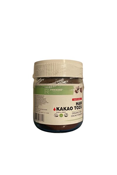 Proori Ham Doğal Kakao Tozu 150 gr ( Glutensiz, Vegan)