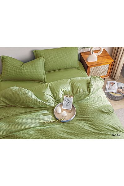 Casa New Concept Summer Bed Linen, 4 Pieces, Fitted Sheet, Microfiber Material