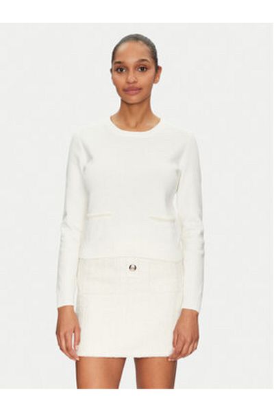 Morgan Women's Sweater 251-MPERLA White