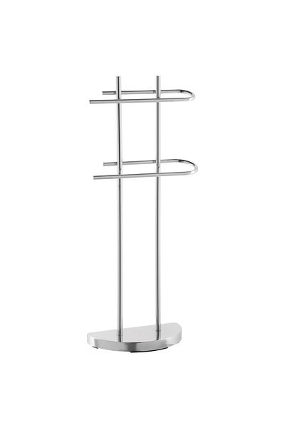 Feridras 2-arm towel rack, chromed steel, h 87cm