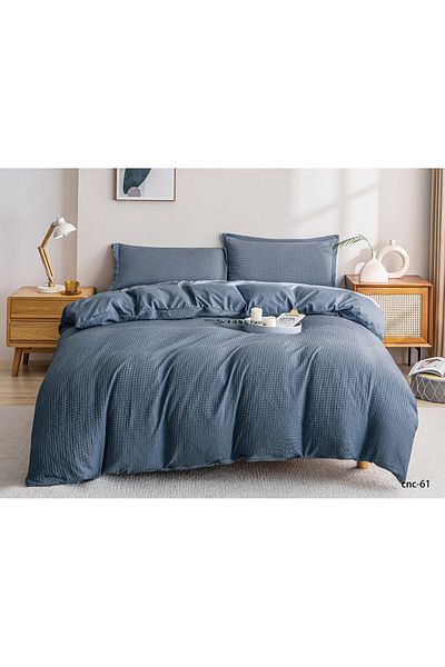 Casa New Concept Summer Bed Linen, 4 Pieces, Fitted Sheet, Microfiber Material