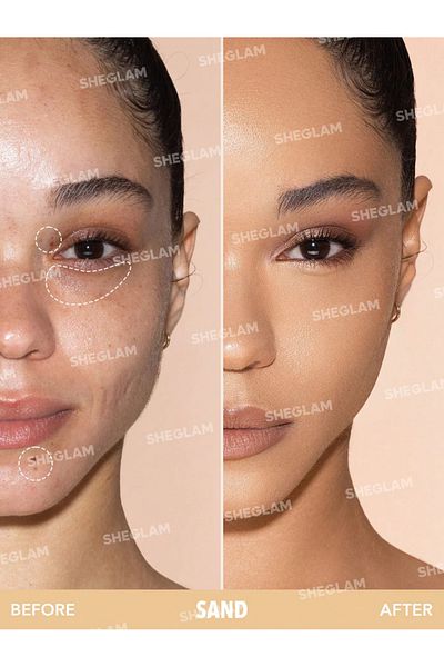 SHEGLAM Like Magic 12HR Full Coverage Concealer, Sand