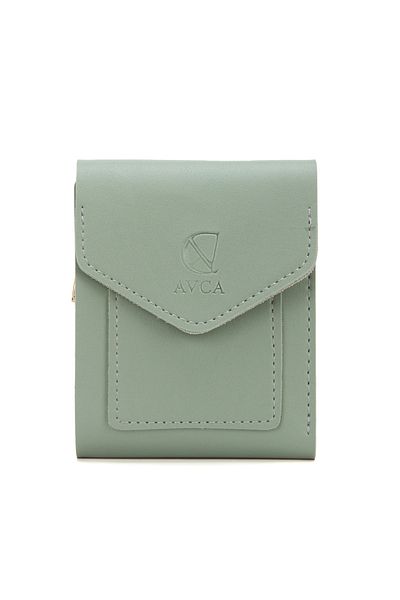 Av A Dos Mini Women's Wallet with Hand Wrist Strap Cash Coin Compartment Wallet