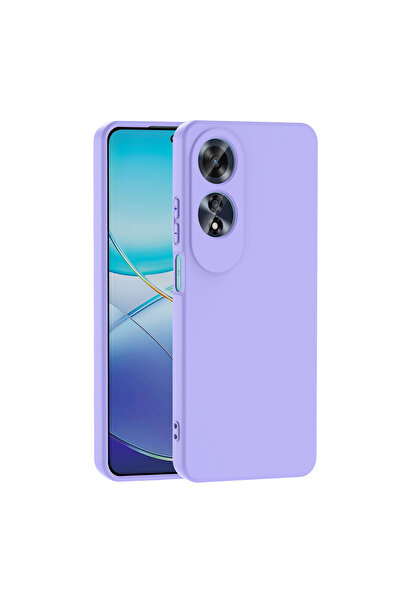 System Com غطاء إطلاق متوافق مع هاتف اوبو A60 SYS Mara - أرجواني