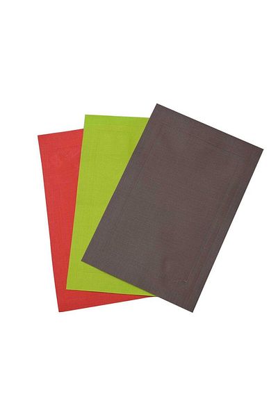 Homelux Placemat 30x45cm, PVC/PS, Green, Fusion Fresh