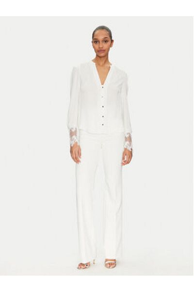Morgan Womens Blouse 242-CSPELL White